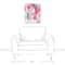 Abstact Painterly Pink 16" x 20" Canvas Wall Art